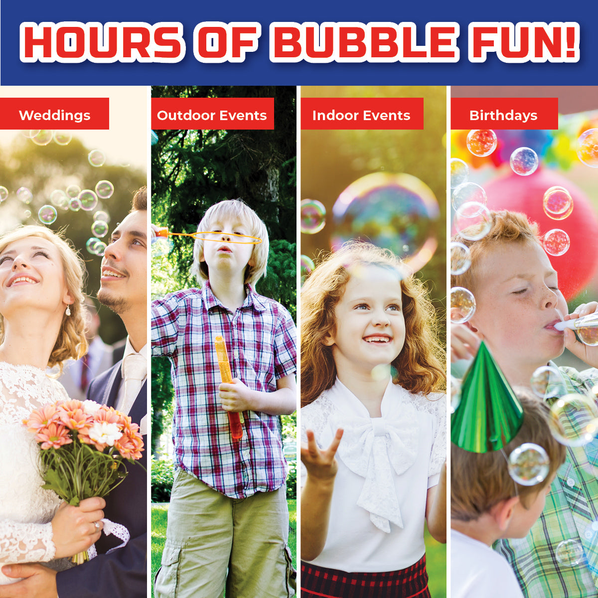 Party Central 24PCE Bubble Swords Assorted Animal Designs Unscented 120ml