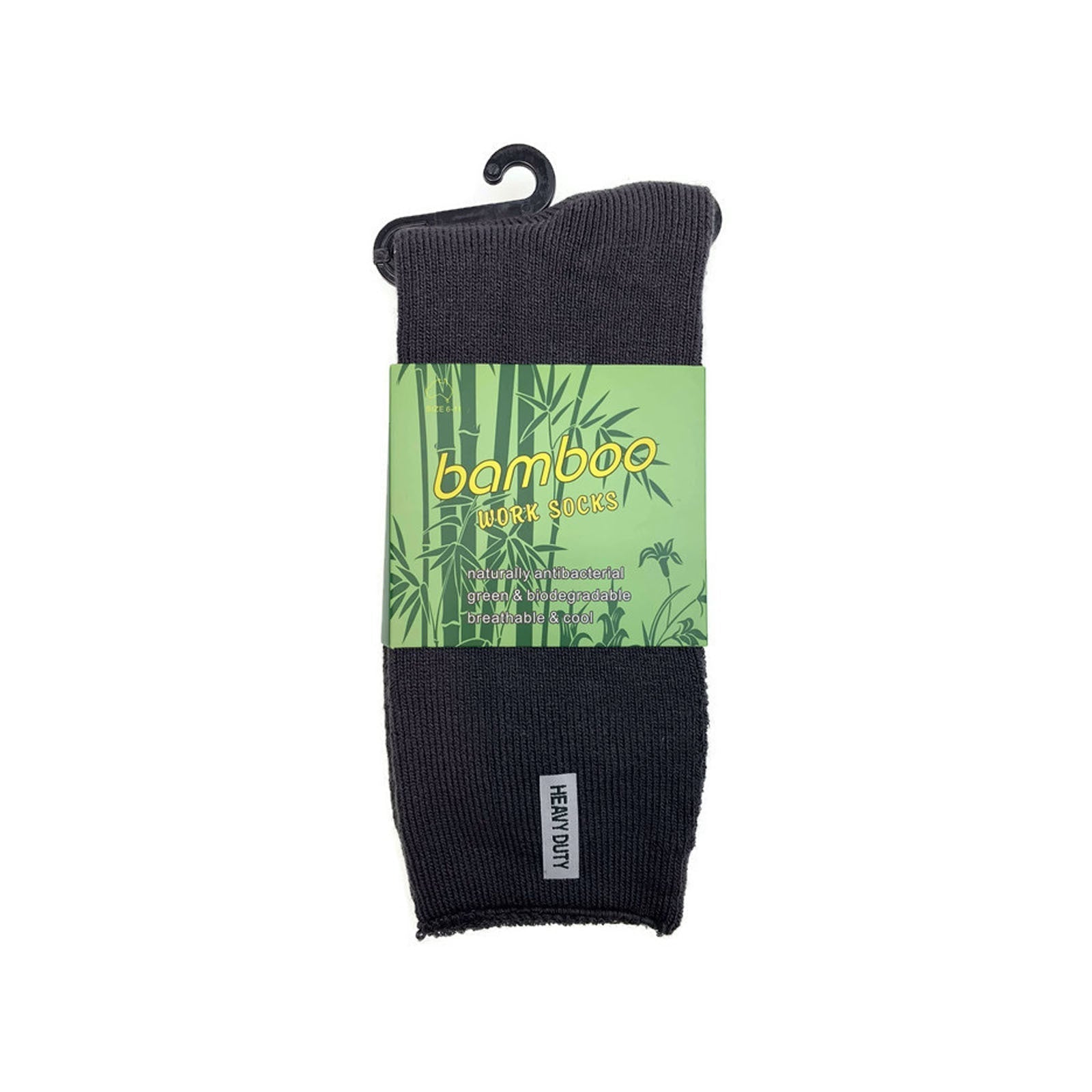12 Pairs PREMIUM BAMBOO SOCKS Mens Heavy Duty Thick Work Socks Cushion BULK-2