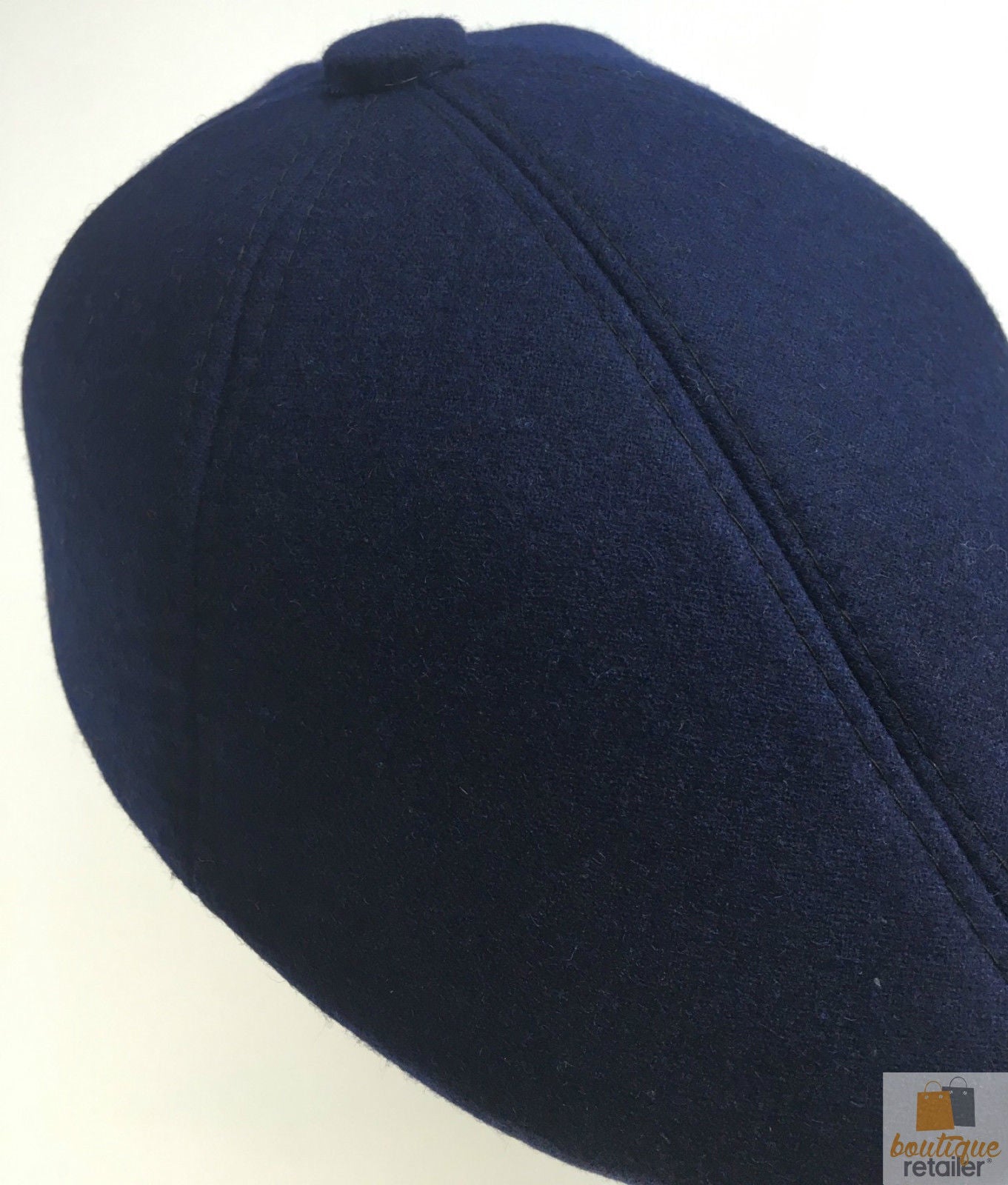 MENS NEWSBOY HAT Cabbie Gatsby 20s Ivy Cap Flat Driving Sun Flat Plain - Navy-4