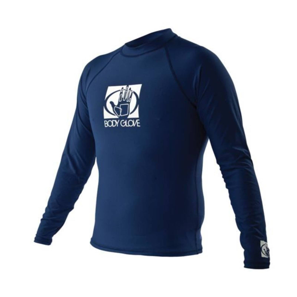 Body Glove Mens Rash Guard Rashie Swimming Swim Long Sleeve - Navy
