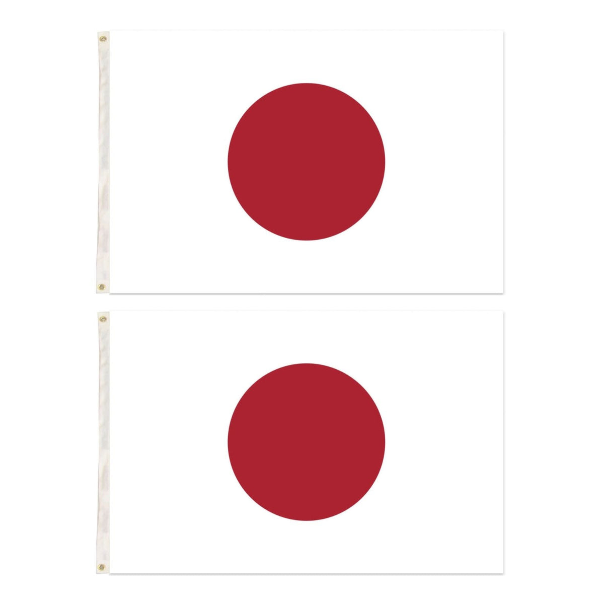 2x Japan Country Flags Japanese Heavy Duty - 150cm x 90cm