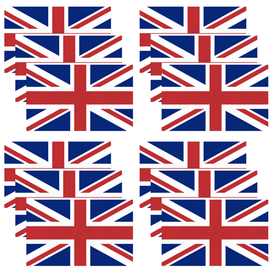 12x United Kingdom Country Flag Union Jack Great Britain UK Heavy Duty - 150cm x 90cm