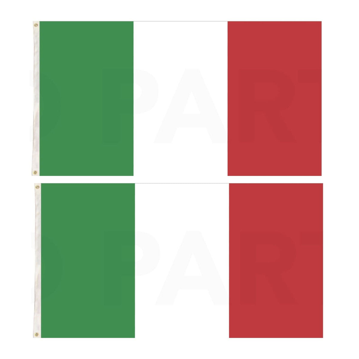 2x Italy Country Flags Italian Heavy Duty - 150cm x 90cm
