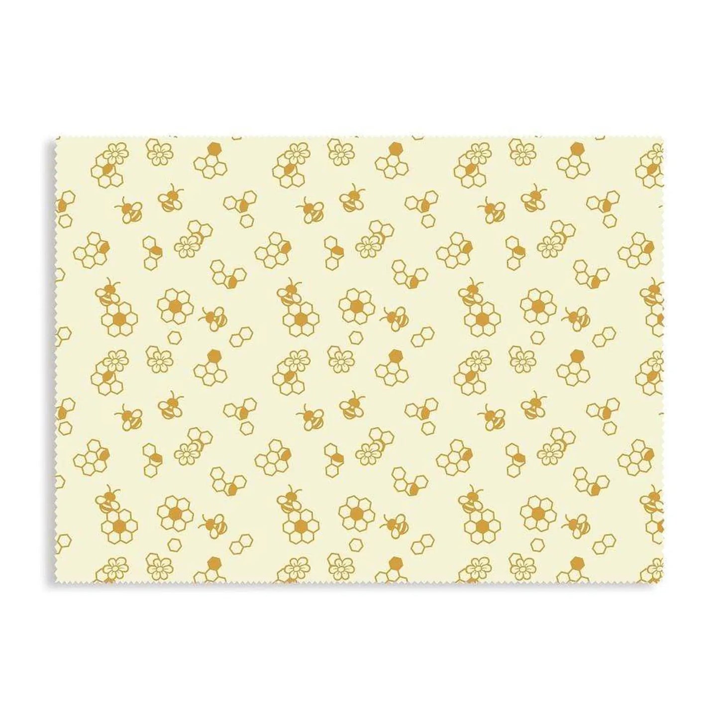 Karlstert Natural Beeswax Honeycomb Food Wrap in Honeybee Print 43 x 58.5cm