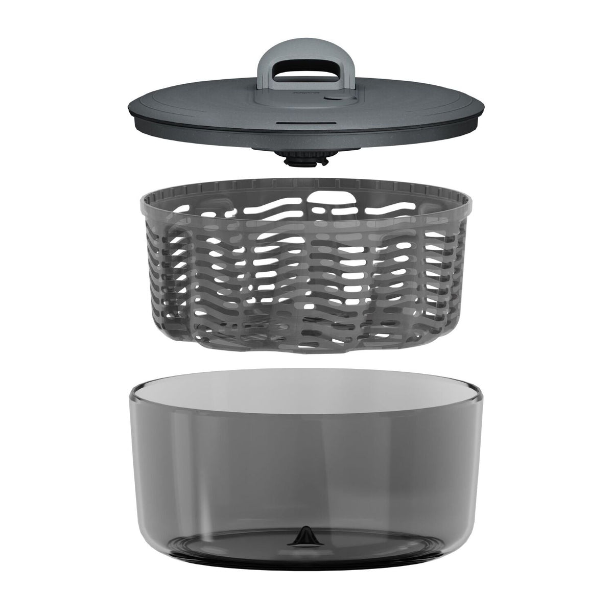Zyliss Easy Spin Salad Spinner Large AquaVent Quick Dry Vegetable Salad Washer