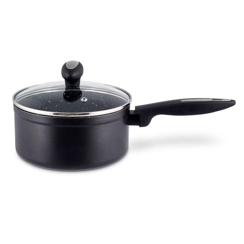 Zyliss Ultimate Forged 18cm/2L Non-Stick Saucepan w/ Lid Cover - Black-3