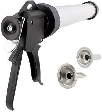 15" Beef Jerky Gun Food Grade Aluminium - Homemade Sausage Making Cannon Kit-2