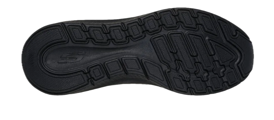 Skechers Womens Arch Fit 2.0 Big League Shoes Sneakers in Black/Black