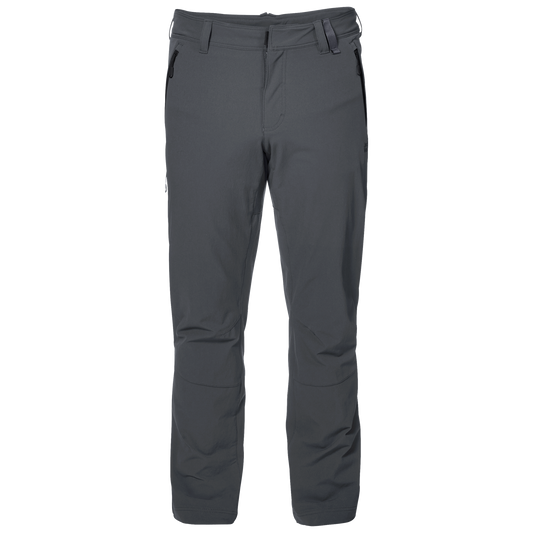 Jack Wolfskin Mens Activate XT Pants Winter Outdoor Trousers Hiking - Dark Iron