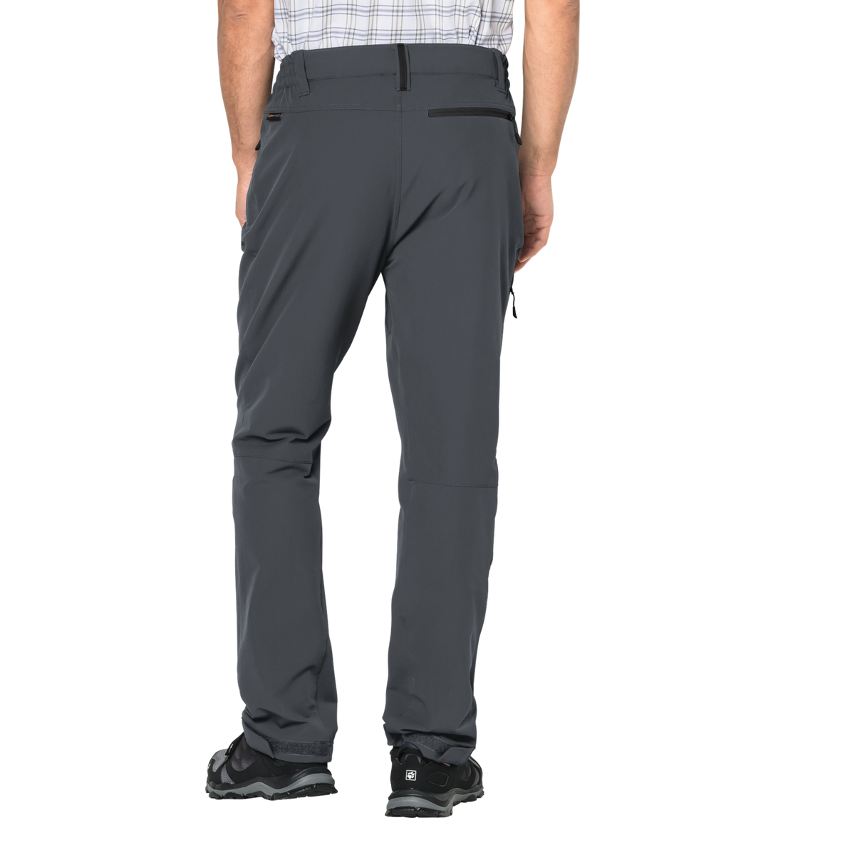 Jack Wolfskin Mens Activate XT Pants Winter Outdoor Trousers Hiking - Dark Iron
