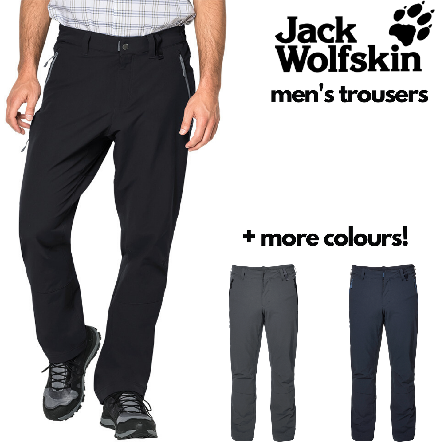 Jack Wolfskin Mens Activate XT Pants Winter Outdoor Trousers Hiking-1