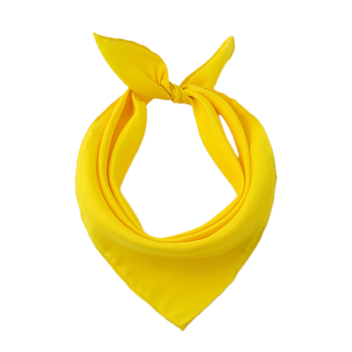 15x PLAIN BULK BANDANA 100% COTTON Head Wrap Bandanna Summer Scarf - Yellow