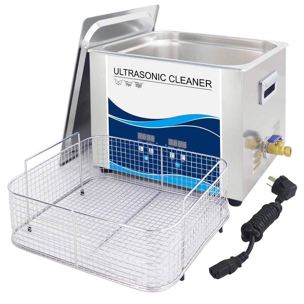 15L Digital Ultrasonic Cleaner Jewelry Ultra Sonic Bath Degas Parts Cleaning-2