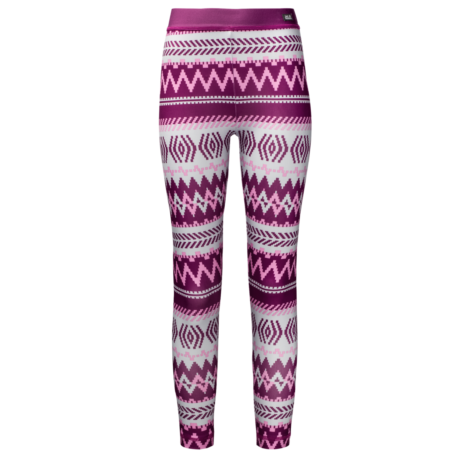 Jack Wolfskin Womens GInuit Tights - Winter Breathable Soft Stretchy Trousers - Fuchsia-0