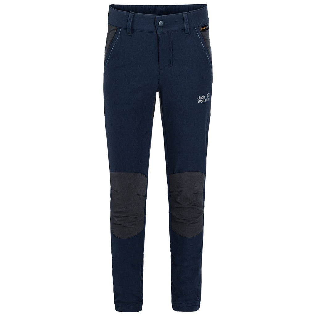 Jack Wolfskin Girls Activate Dynamic Pants Trousers Bottoms Hiking Trekking Outdoor Exercise-6