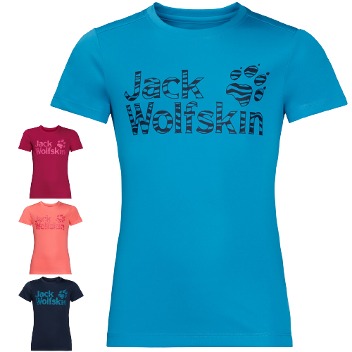 Jack Wolfskin Kids Jungle T Shirt Tee Top Sun UV Shield Shirt Childrens UPF 50+-0
