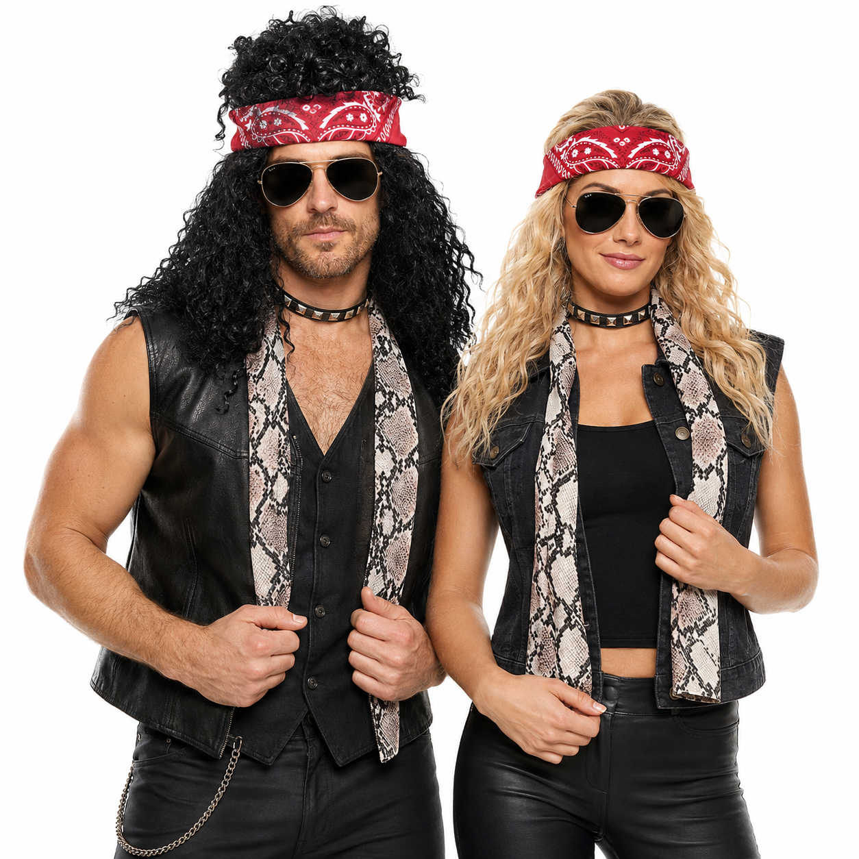Instant 80s Rocker Kit Party Costume Accessory