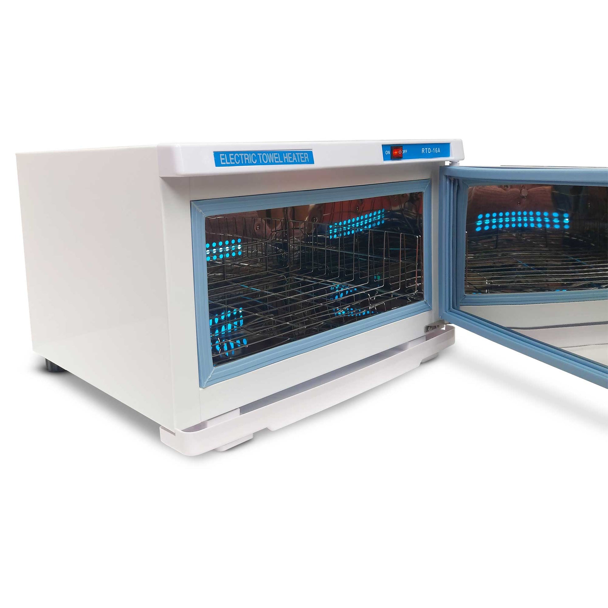 16L White UV Electric Towel Warmer Steriliser Cabinet Beauty Spa Heat Sanitiser-2
