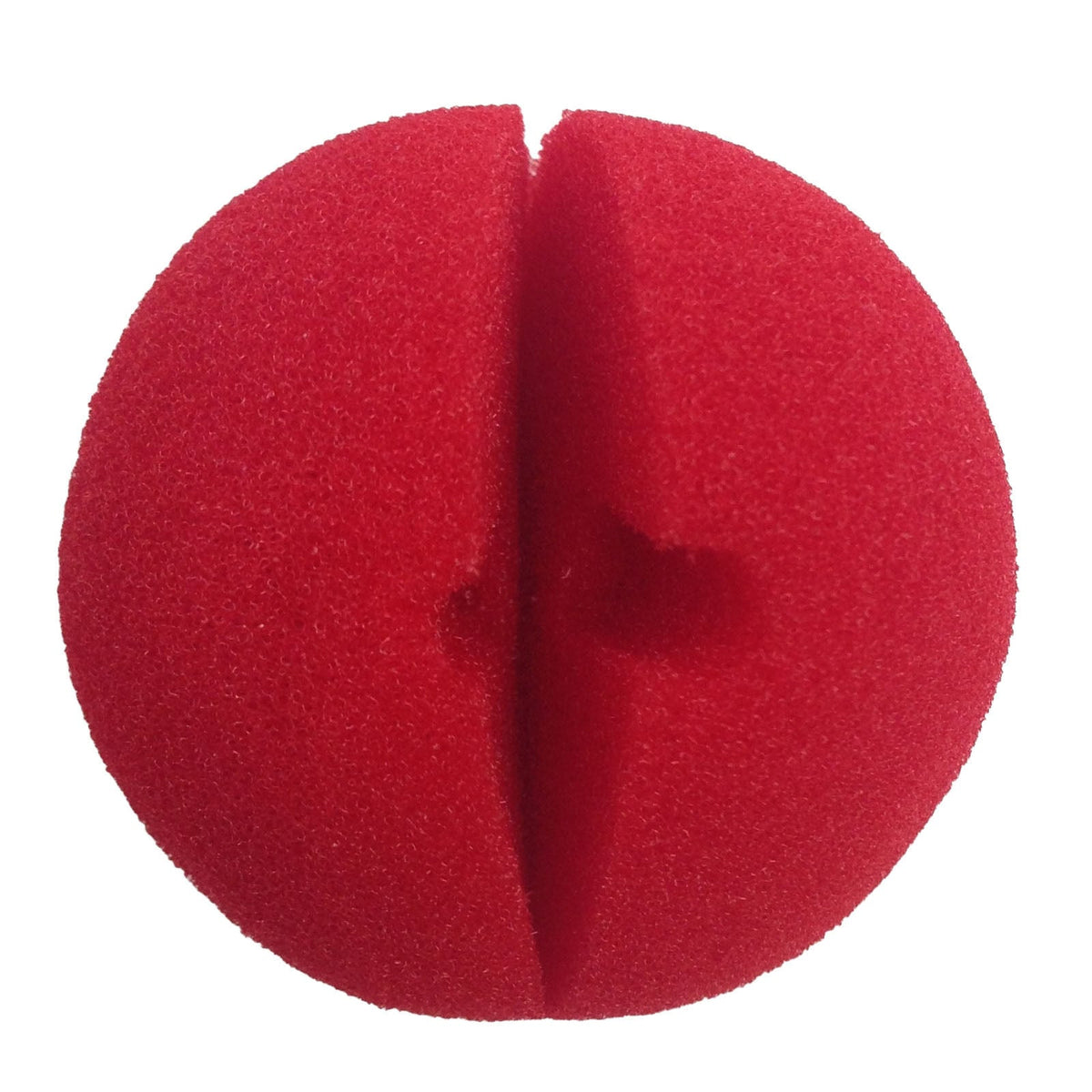 12x Soft CLOWN NOSE Costume Circus Halloween Spongy Fancy Fun Silly in Red
