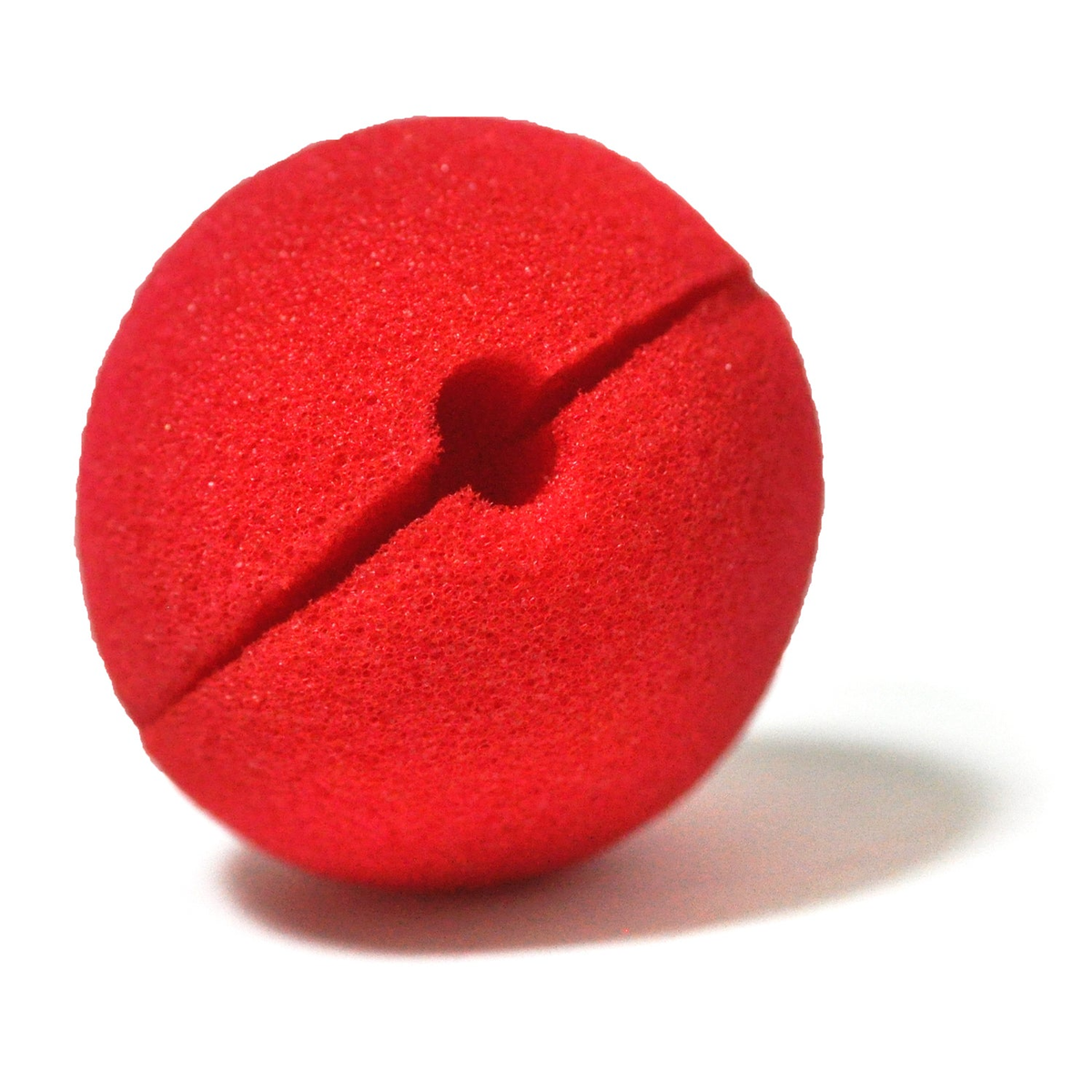 12x Soft CLOWN NOSE Costume Circus Halloween Spongy Fancy Fun Silly in Red