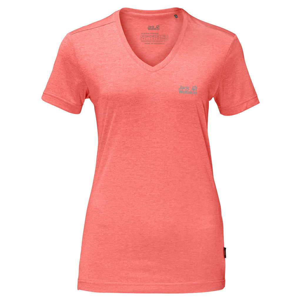 Jack Wolfskin Womens Crosstrail Short Sleeve Top T Shirt Base Layer Warm-7