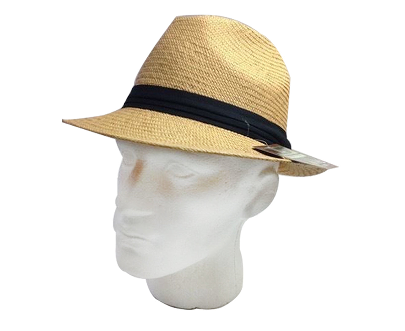 MELBOURNE HATS Fedora  Ecuadorian Palm Straw Hat Handwoven Summer Panama Trilby-12