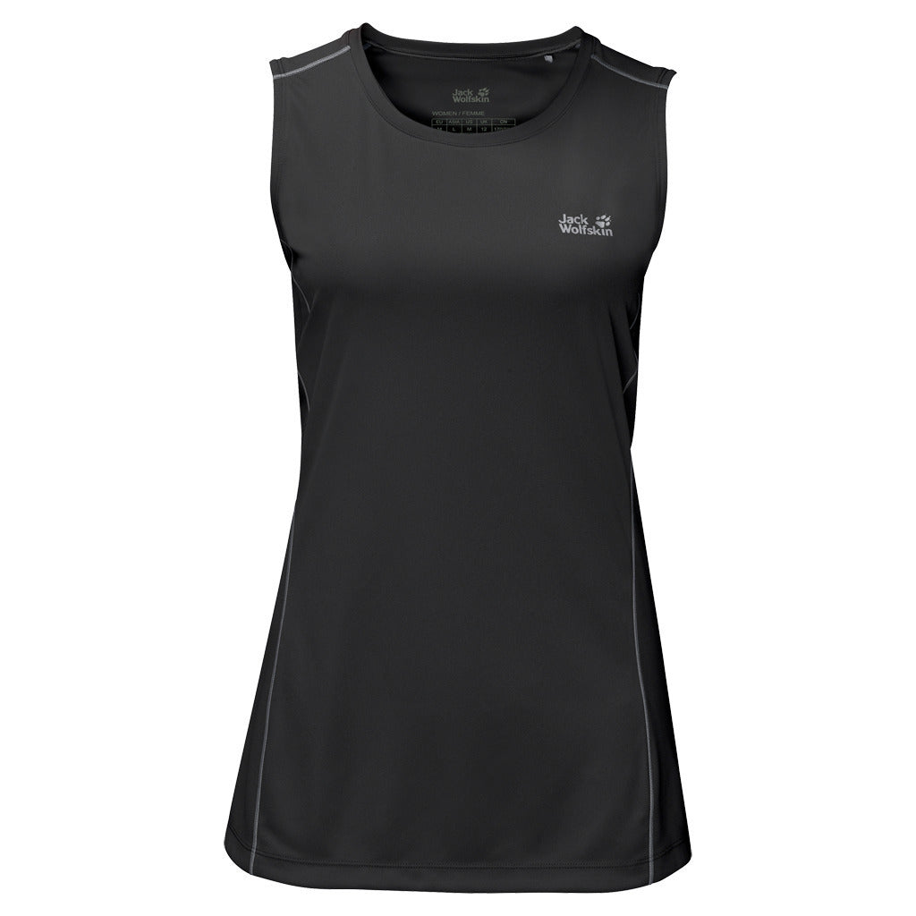Jack Wolfskin Womens Singlet Top Sleeveless Active Sports Gym Running-8