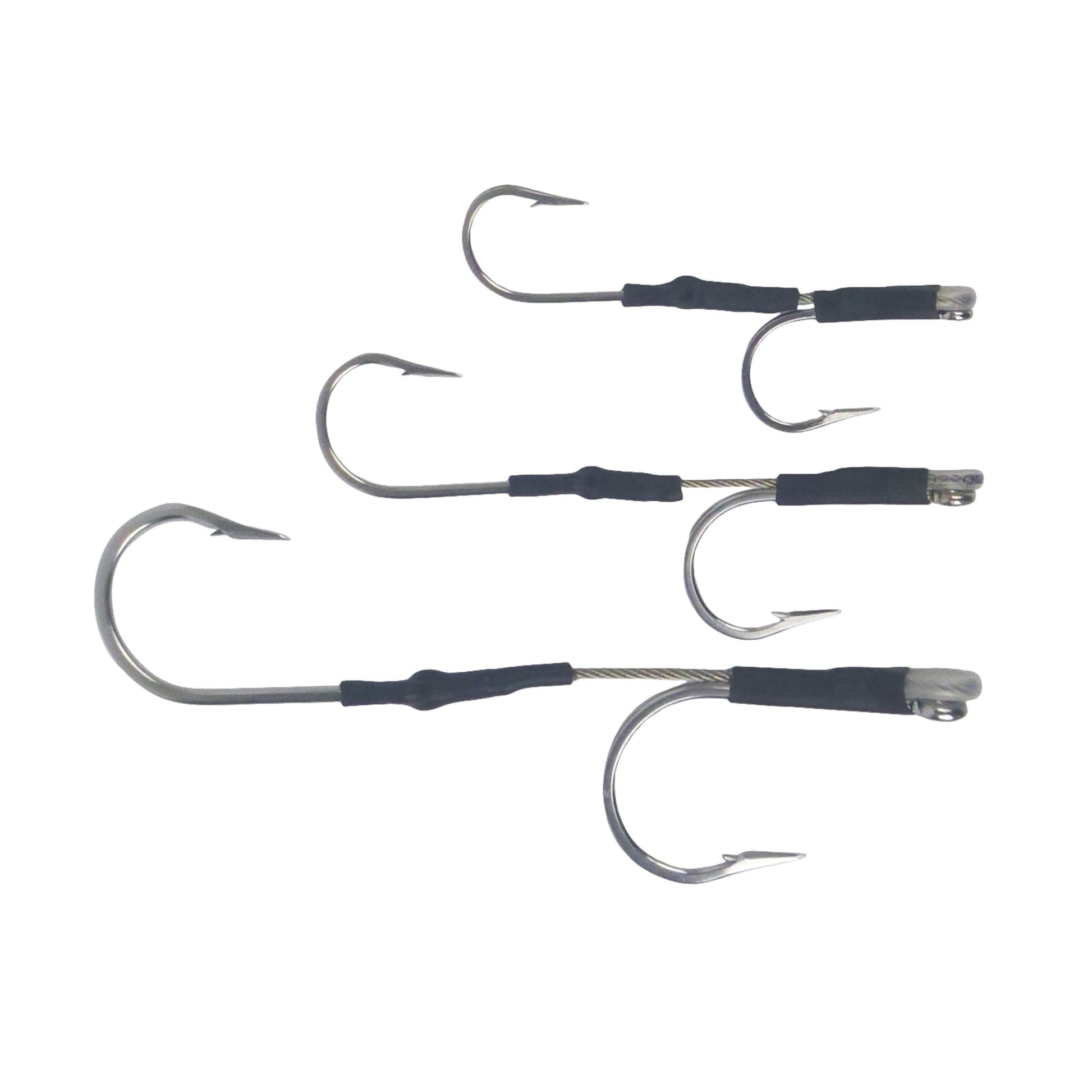 Swimerz Jigging & Trolling Hooks, 180 Double, 8/0, Qty 3-2
