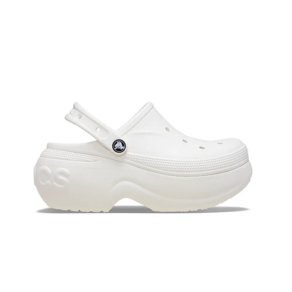 Unisex Crocs Bella Clogs Sandals - White - Size Mens US 5 / Womens US 7