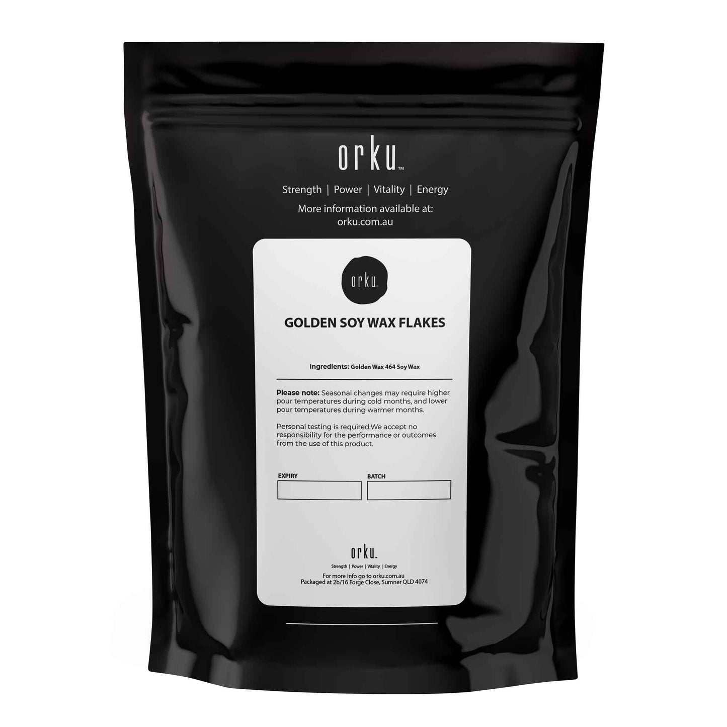 1Kg Golden 464 Soy Wax Flakes - 100% Pure Natural DIY Candle Melts Chips-1