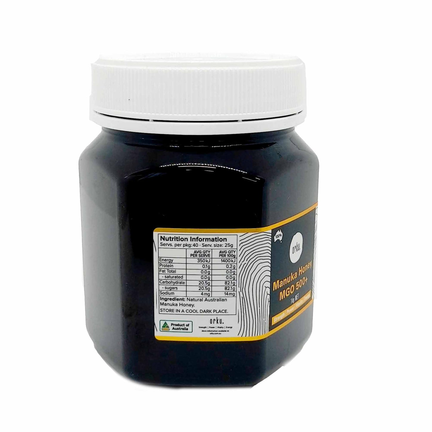 1Kg MGO 500+ Australian Manuka Honey - 100% Raw Natural Pure Jelly Bush-3