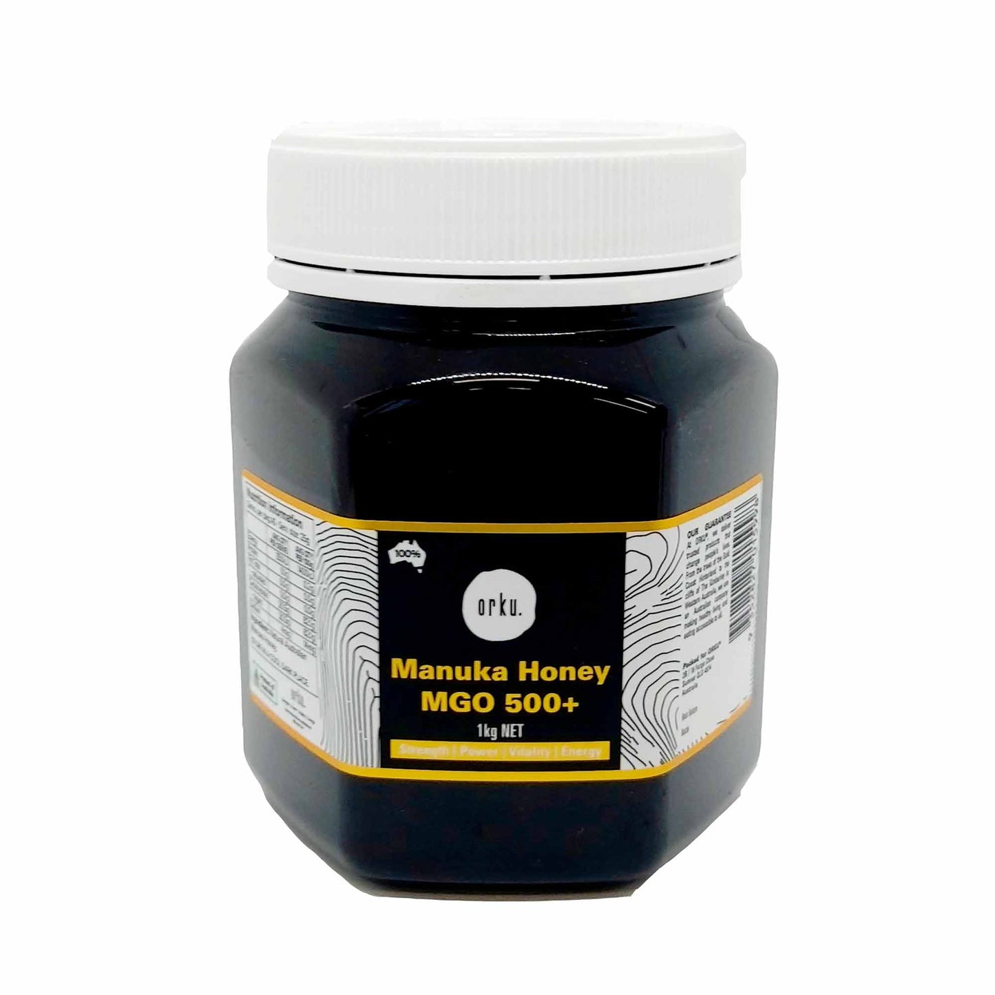 1Kg MGO 500+ Australian Manuka Honey - 100% Raw Natural Pure Jelly Bush-0