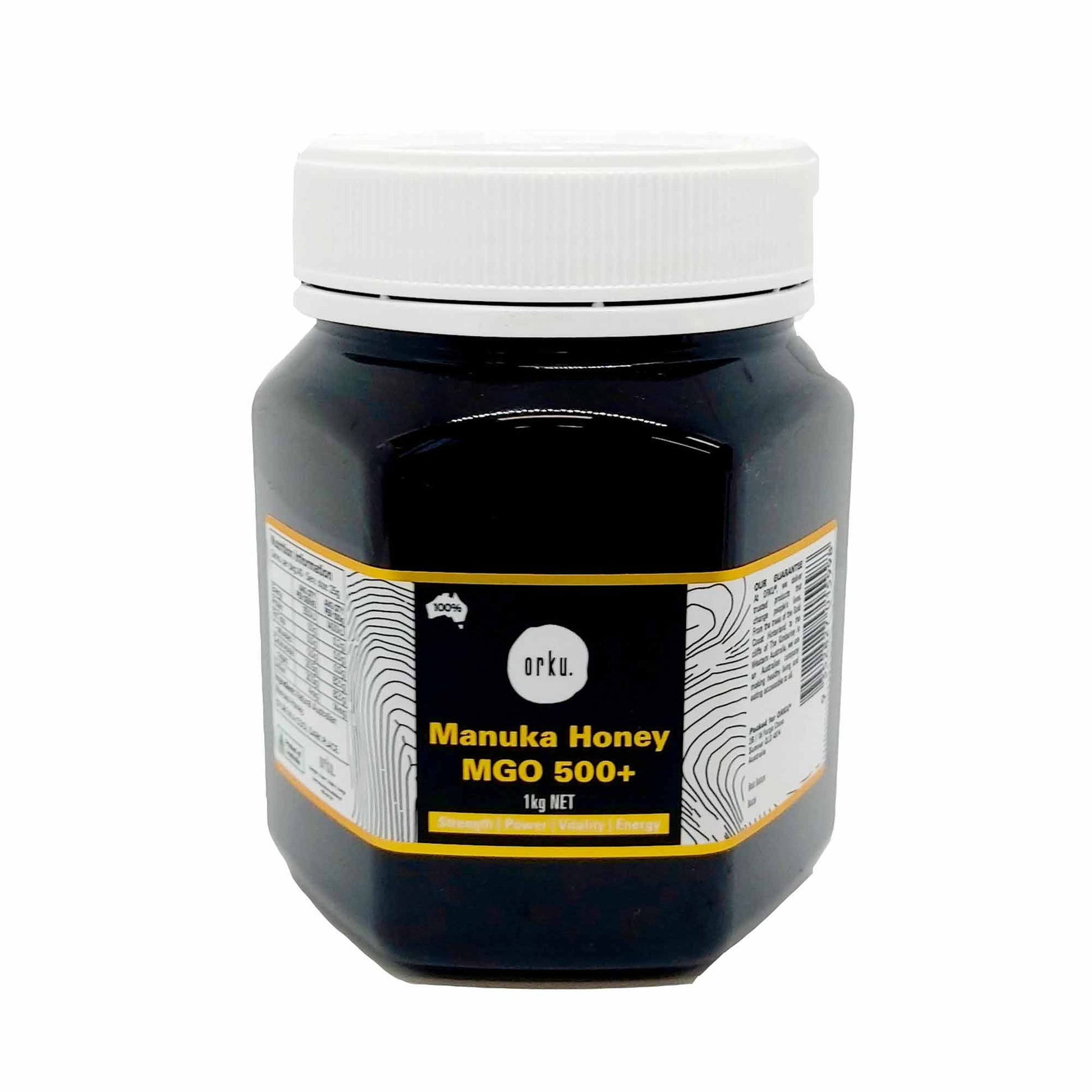 1Kg MGO 500+ Australian Manuka Honey - 100% Raw Natural Pure Jelly Bush-0