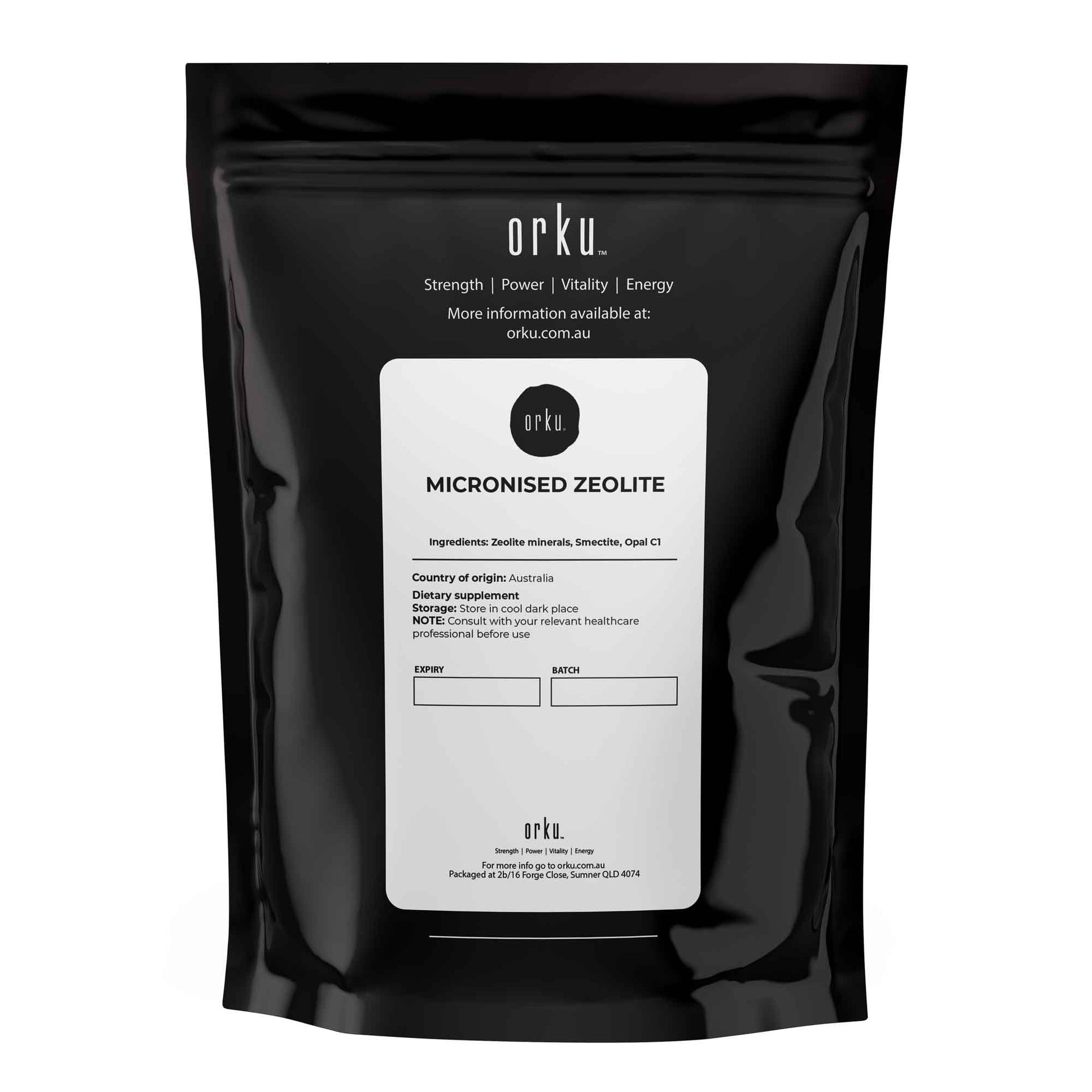 1Kg Pure Micronised Zeolite Powder Mineral - Micronized Volcamin Clinoptilolite-1