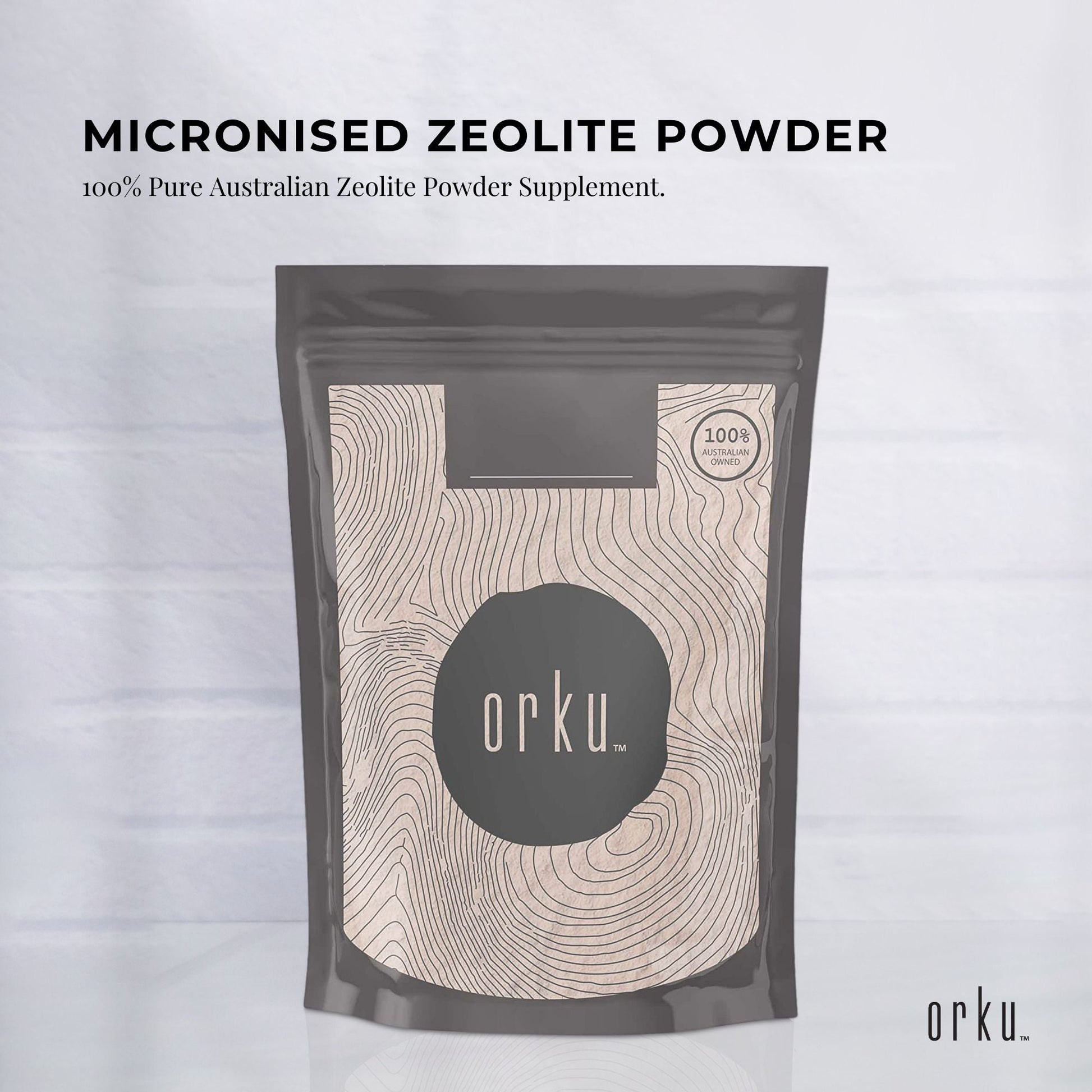 1Kg Pure Micronised Zeolite Powder Mineral - Micronized Volcamin Clinoptilolite-2