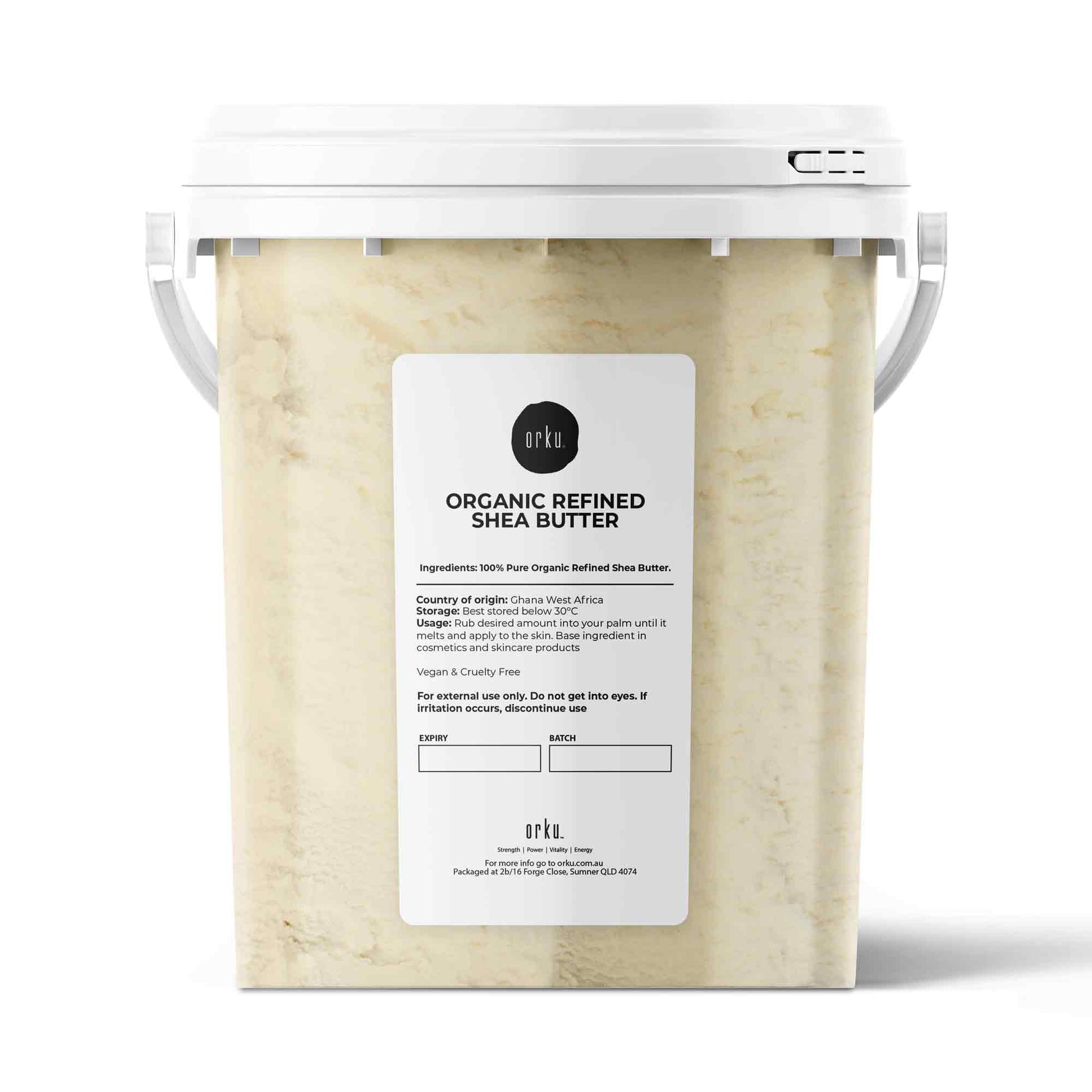 1Kg Refined Shea Butter Tub - Organic Pure African Karite Moisturiser-0