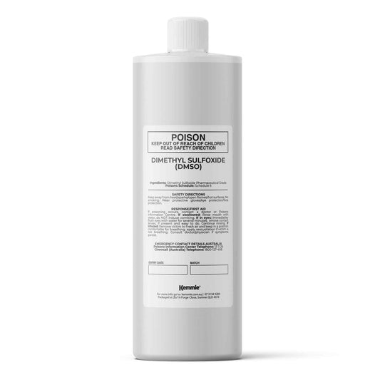 1L DMSO Liquid 99.9% Pure Pharmaceutical Dimethyl Sulfoxide Grade Solvent Bulk-0