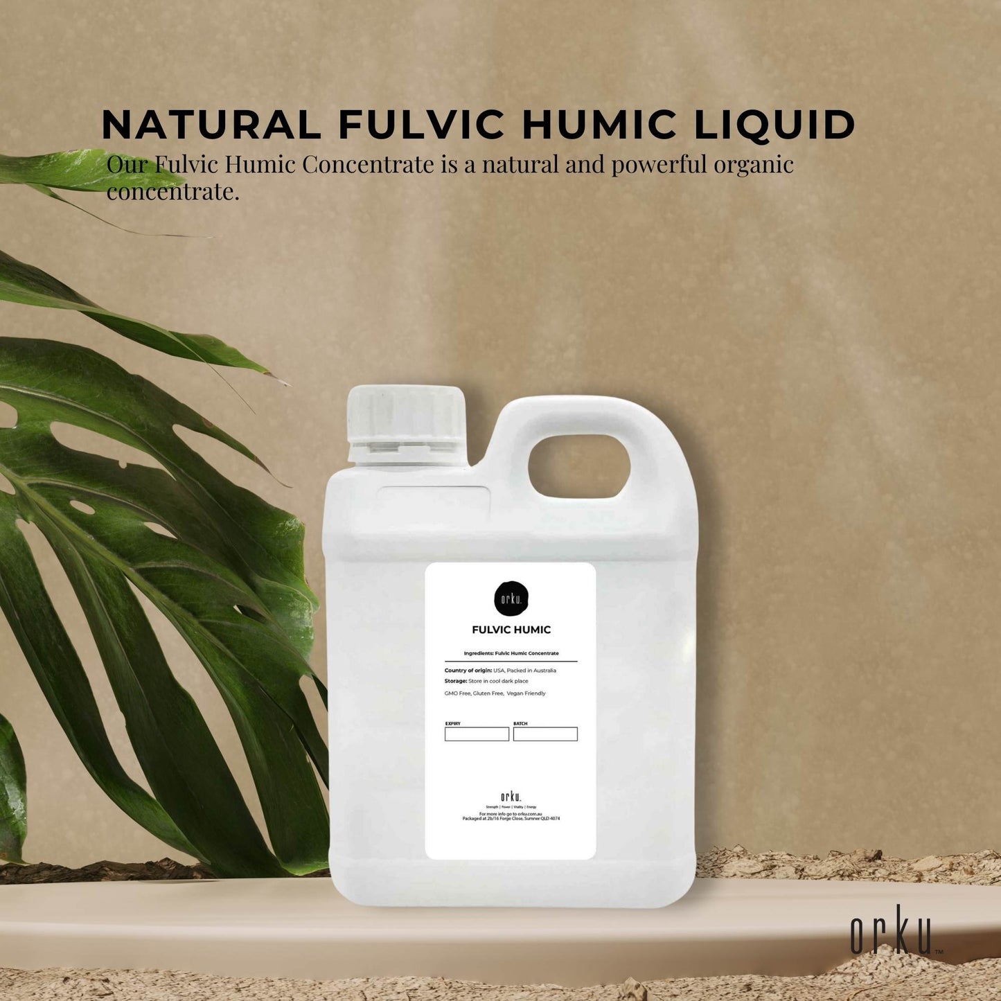 1L Fulvic Humic Concentrate Liquid FHC-1