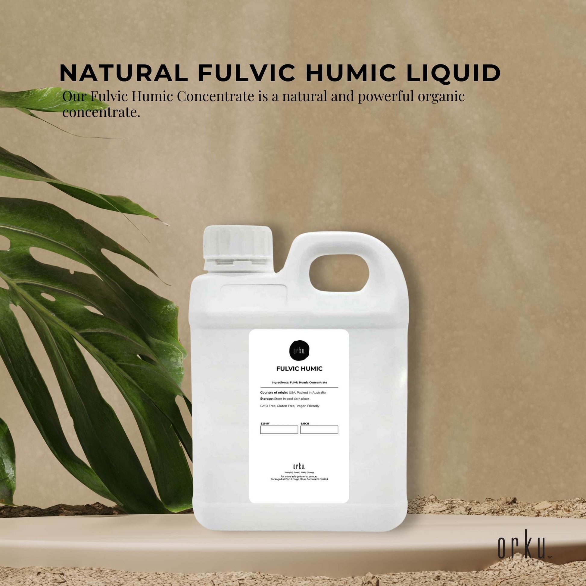 1L Fulvic Humic Concentrate Liquid FHC-1