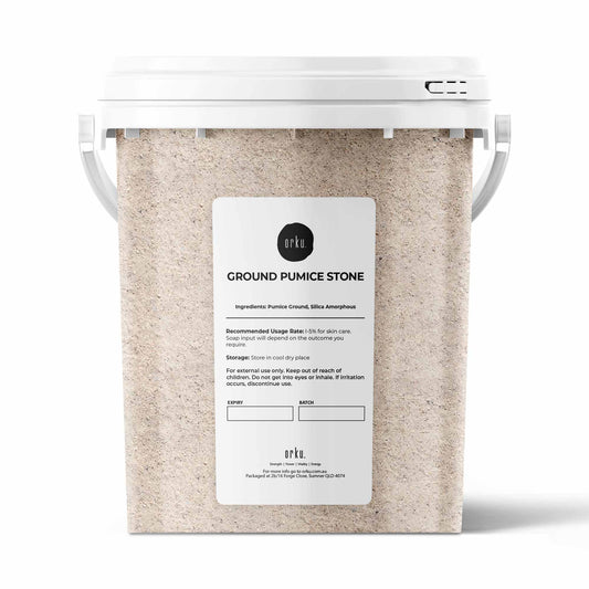 1.3Kg Ground Pumice Stone Granular Powder Tub Exfoliant Body Scrub Soap Additive-0