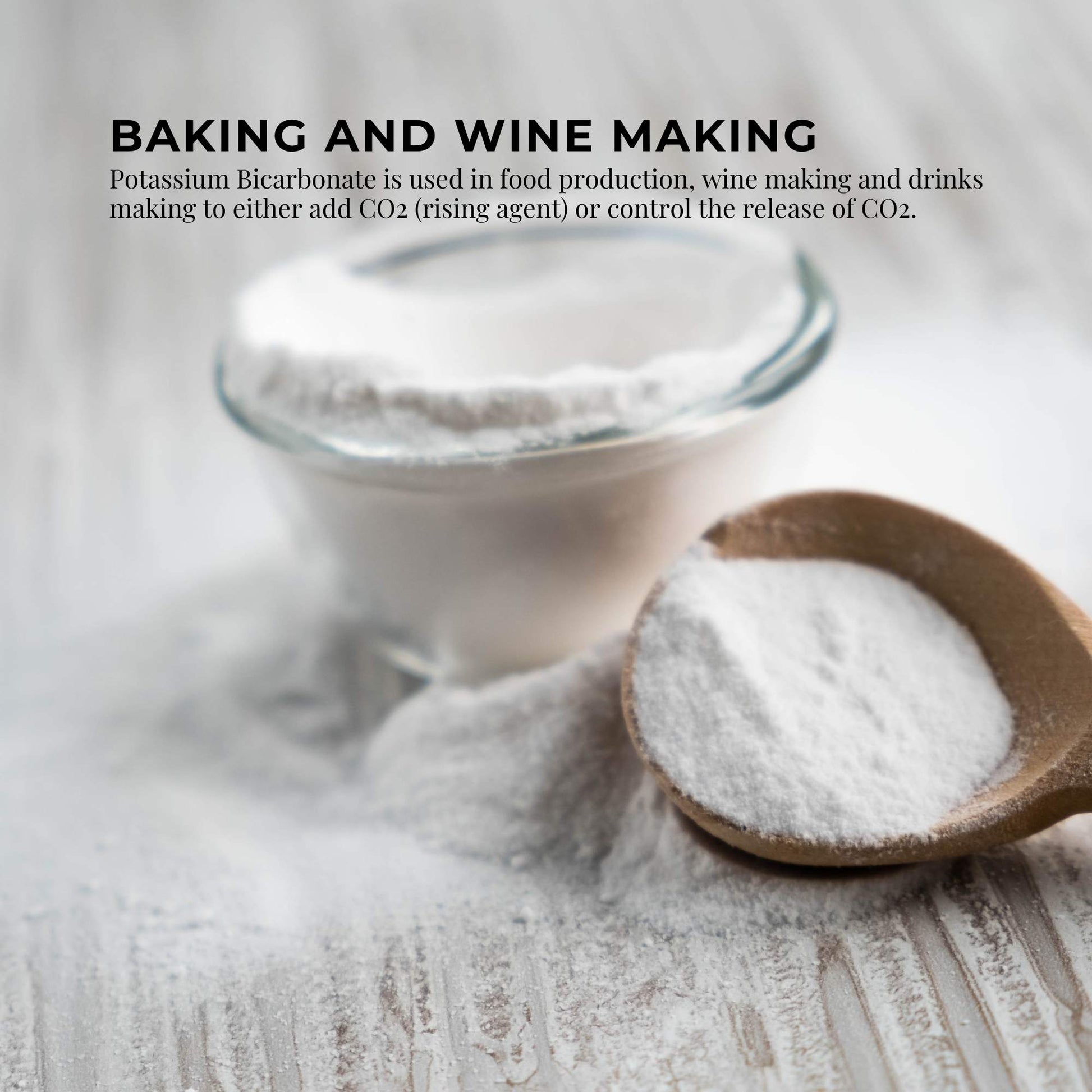 1.3Kg Organic Potassium Bicarbonate Powder Tub Food Grade FCC for Brewing Baking-4
