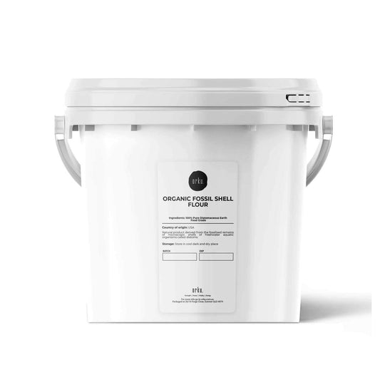 1.4Kg Organic Fine Diatomaceous Earth Tub - Food Grade Fossil Shell Flour Powder-0