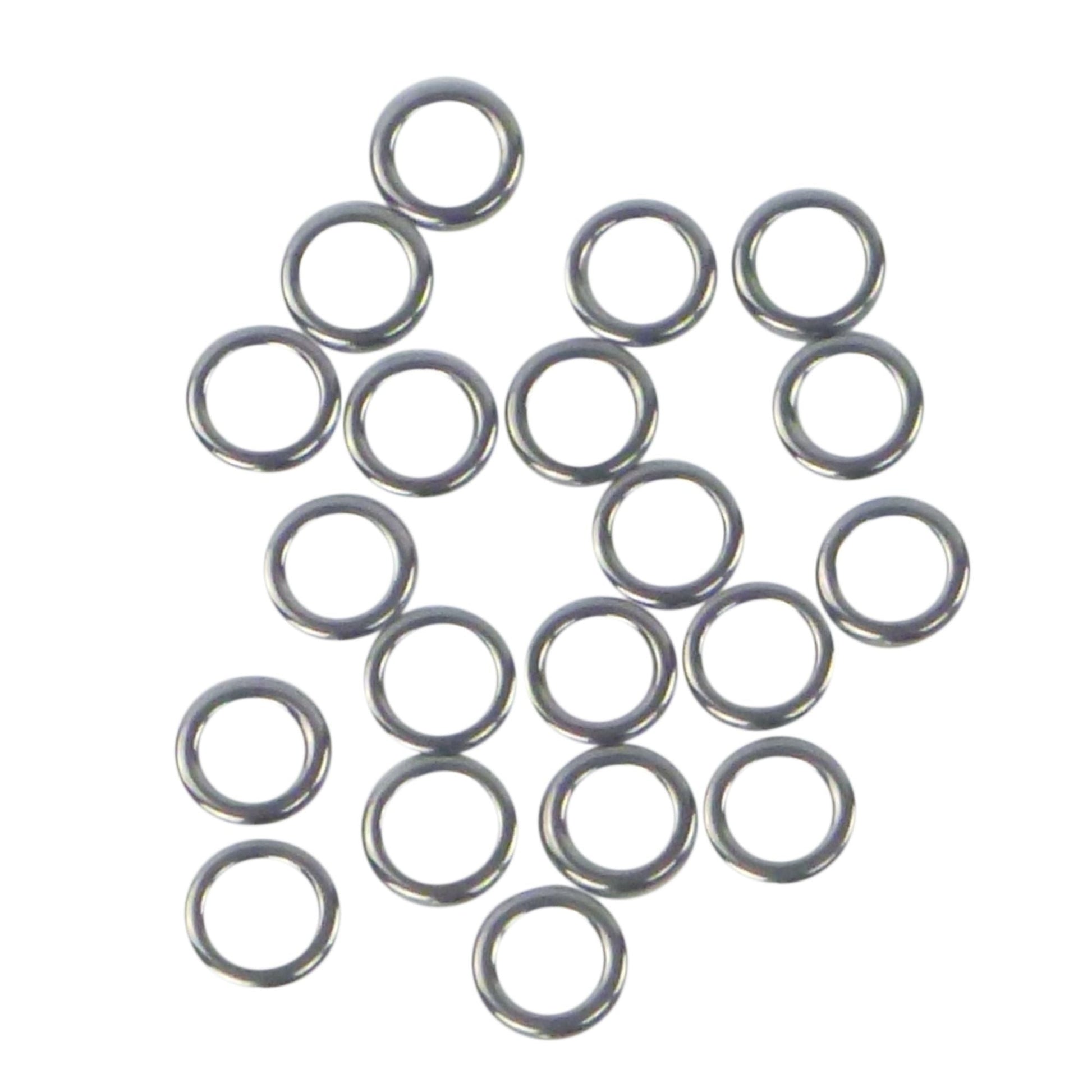 Swimerz Solid Jigging Rings, 11mm, 20 pack-0