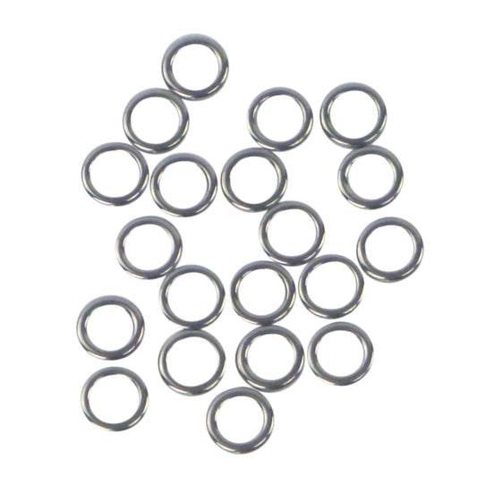 Swimerz Solid Jigging Rings, 11mm, 20 pack-0