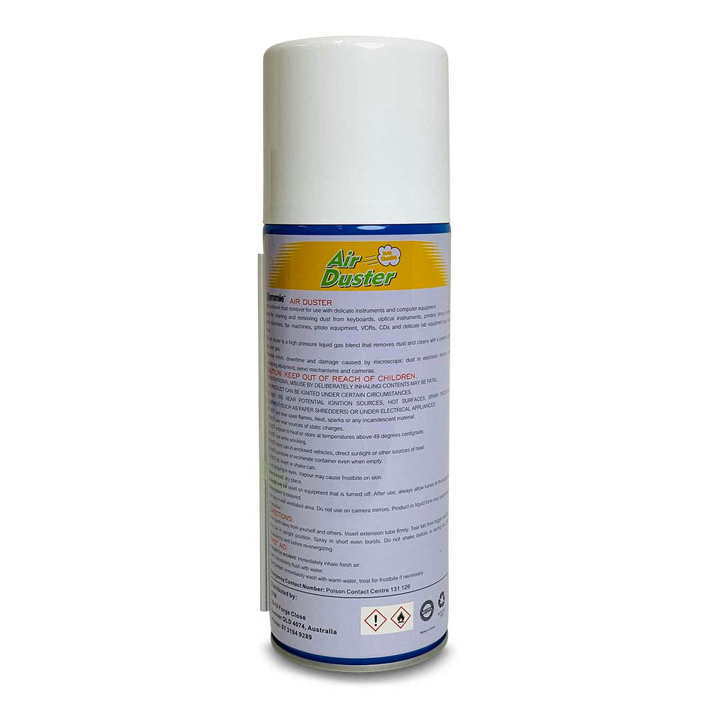 1x 200g Compressed Air Duster Pressure Cleaner Spray for Computer PC Keyboard-1