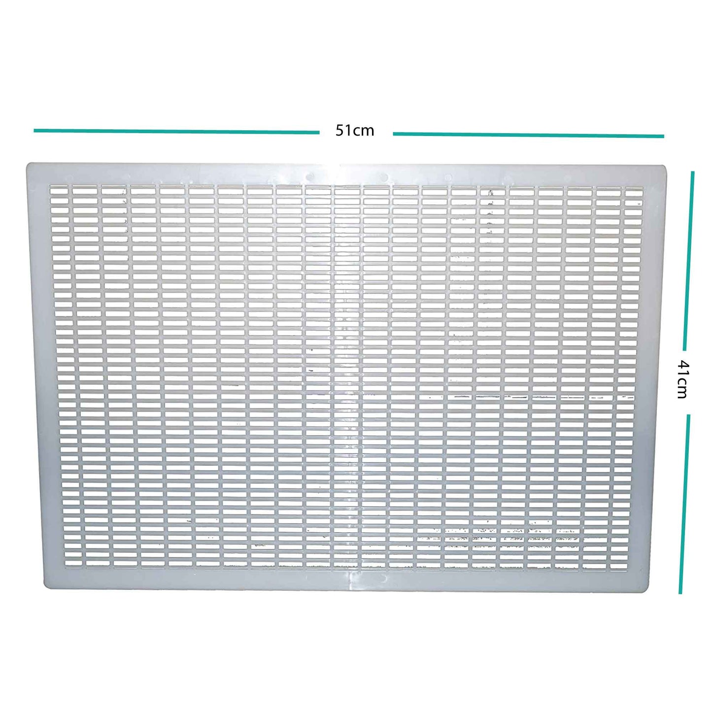 1x Frame Queen Bee Excluder For 10 Frame - Plastic 51x41cm Grill Trapper-1