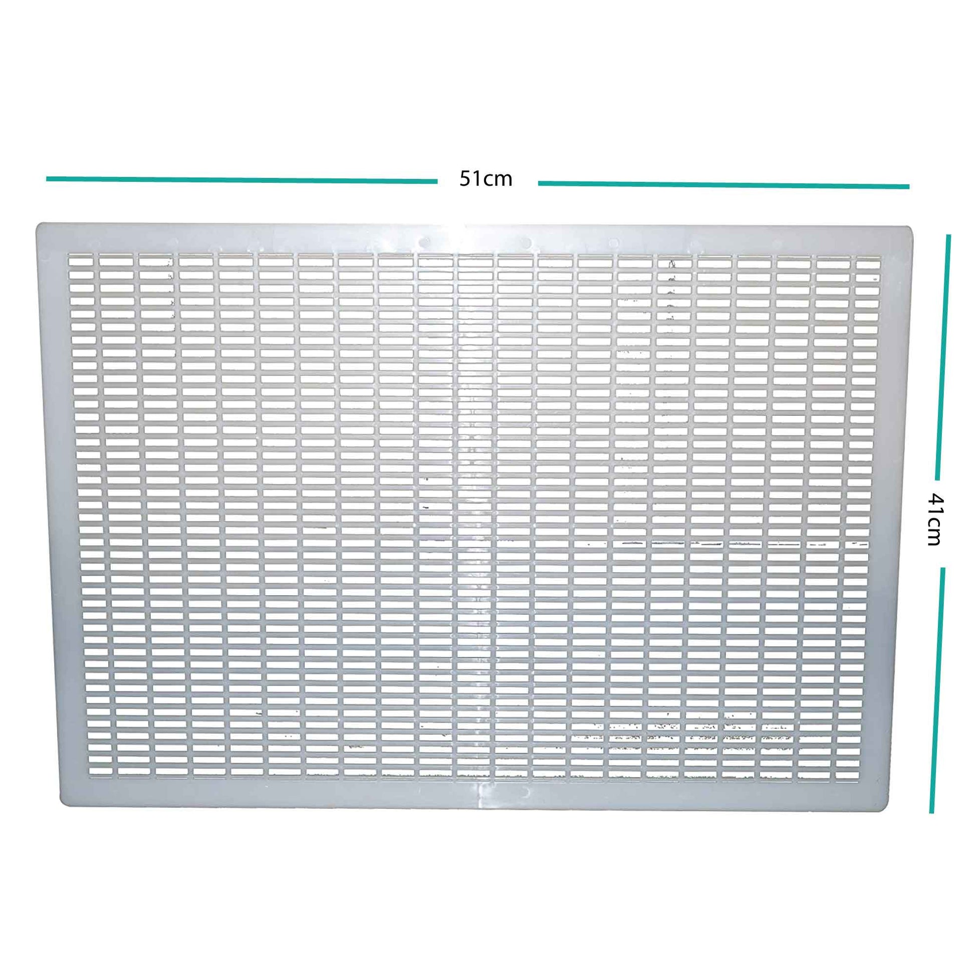 1x Frame Queen Bee Excluder For 10 Frame - Plastic 51x41cm Grill Trapper-1