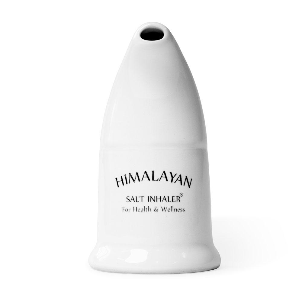 1x Himalayan Pink Salt Inhaler Pipe + 125g Free Coarse Salt - Pure Cyrstal Rock-1
