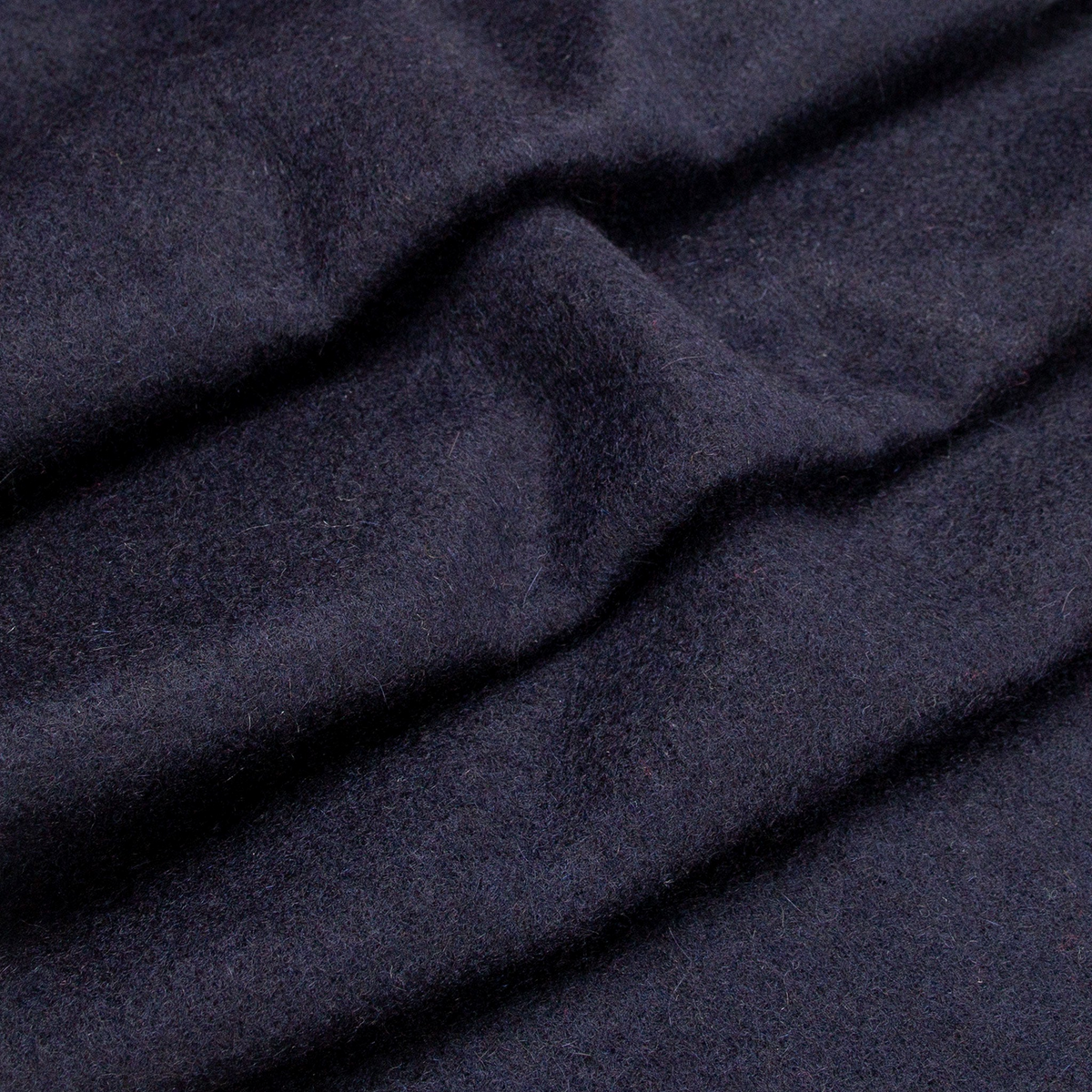 Dents Heritage Plain Cashmere Wool Scarf with Tassels and Gift Box in Navy