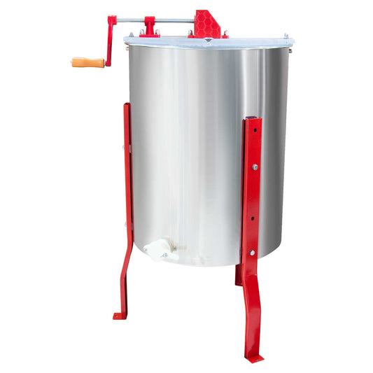 2 Frame Honey Extractor Stainless Manual Spinner Crank Honey Bee Hive Beekeeping-0